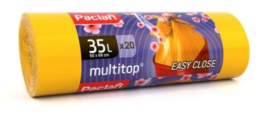 Мешки для мусора Paclan Multitop Aroma 35 л, 20 шт