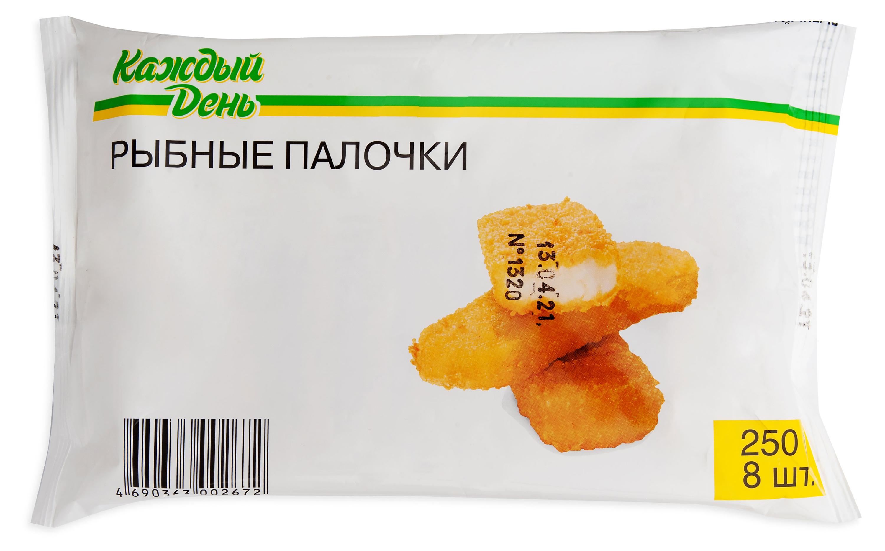 

Рыбные палочки Каждый день, 250 г