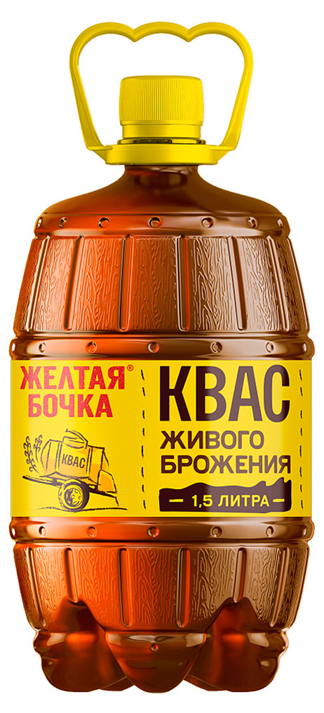 

Квас Желтая Бочка 1,5 л