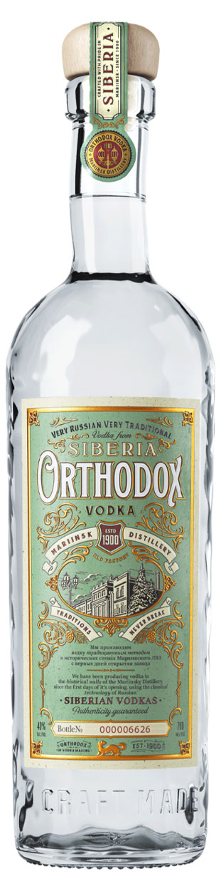 

Водка Orthodox Россия, 0,7 л