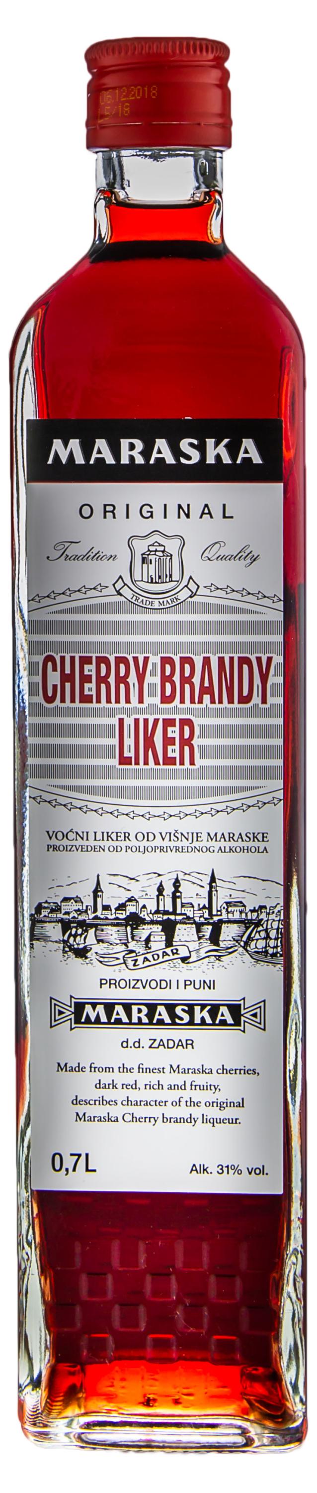 

Ликер Maraska черри бренди Хорватия, 0,7 л