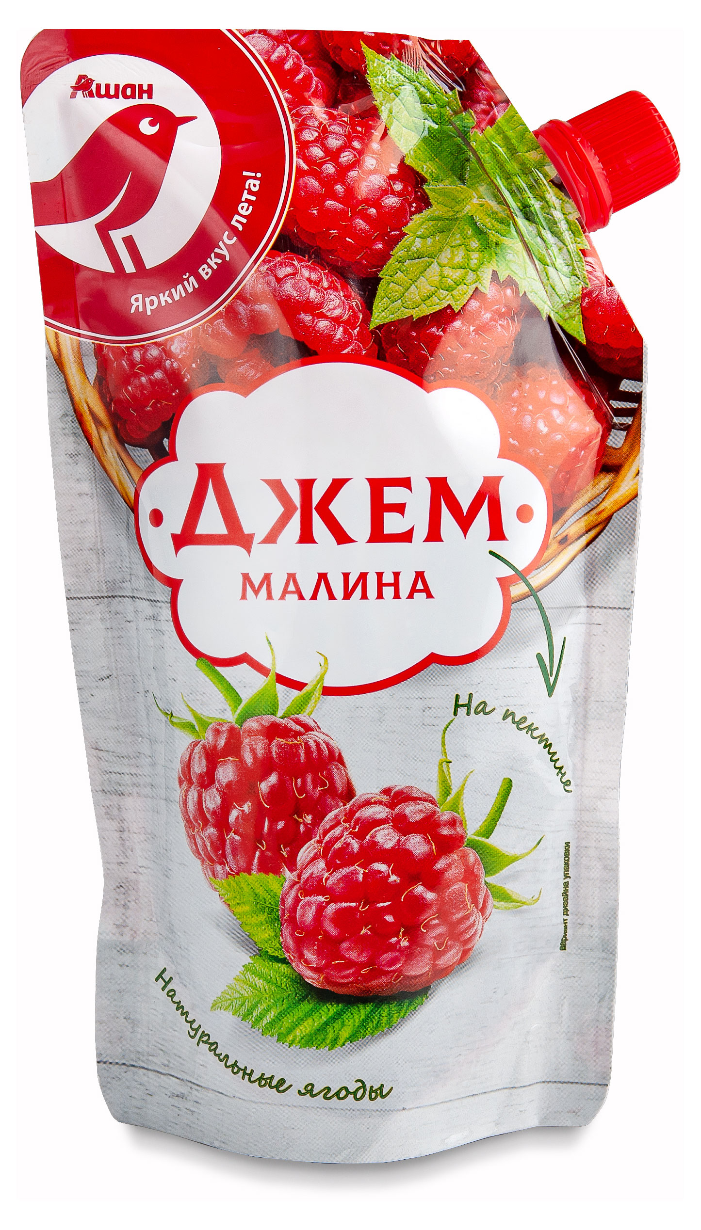 

Джем АШАН Красная птица малиновый, 270 г