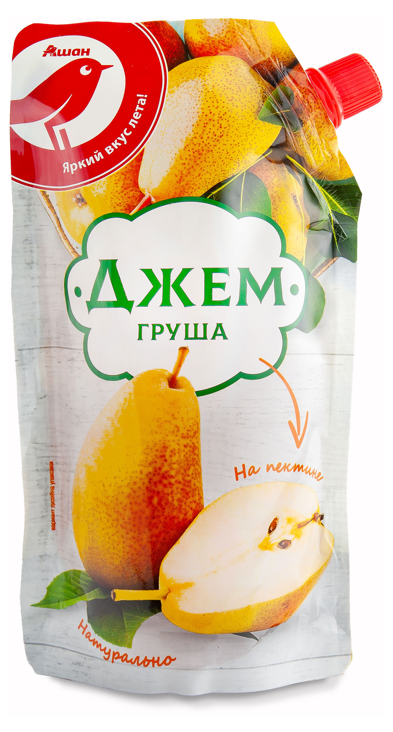 

Джем АШАН Красная птица грушевый, 270 г