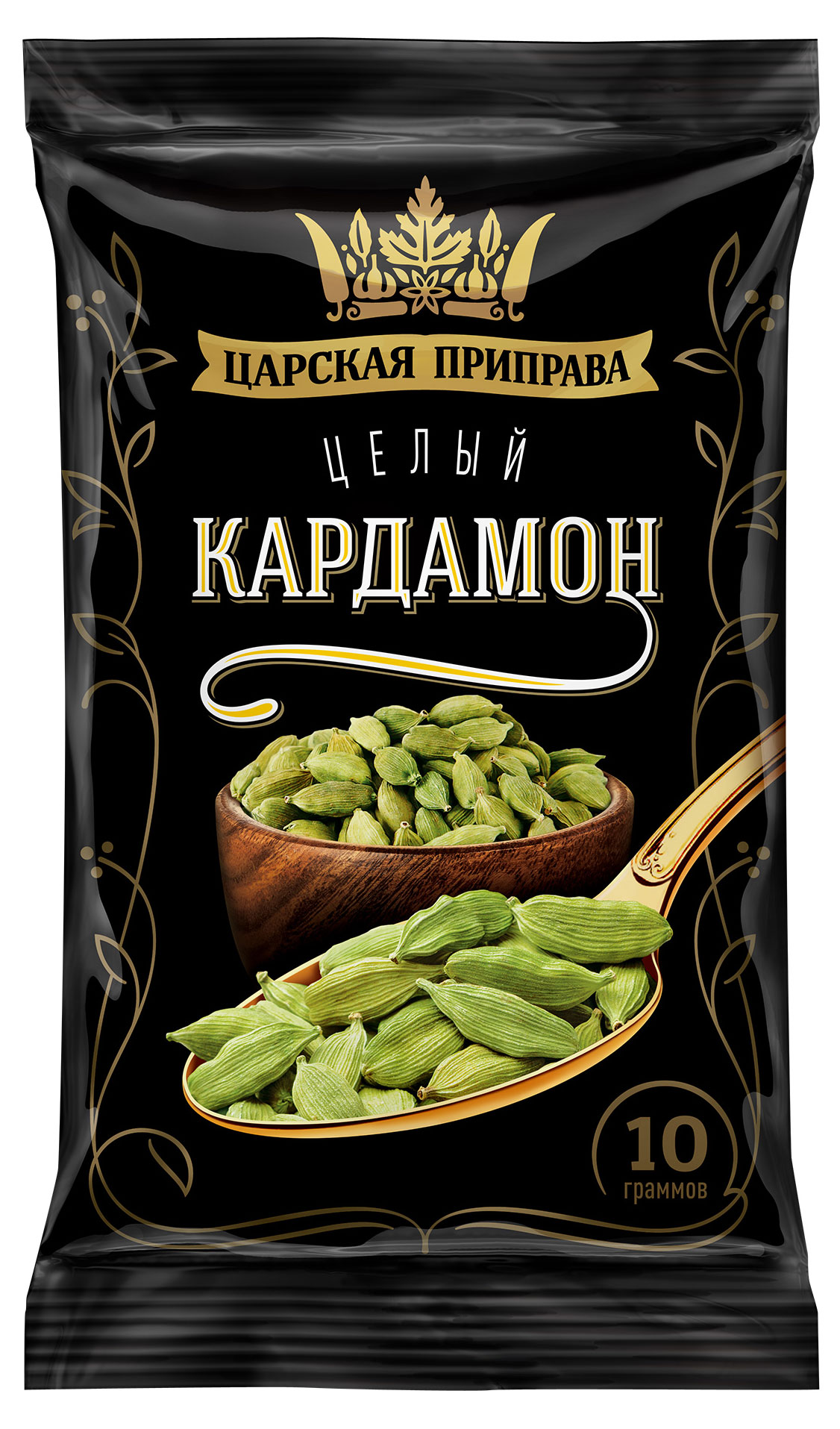 

Кардамон Царская приправа целый, 10 г