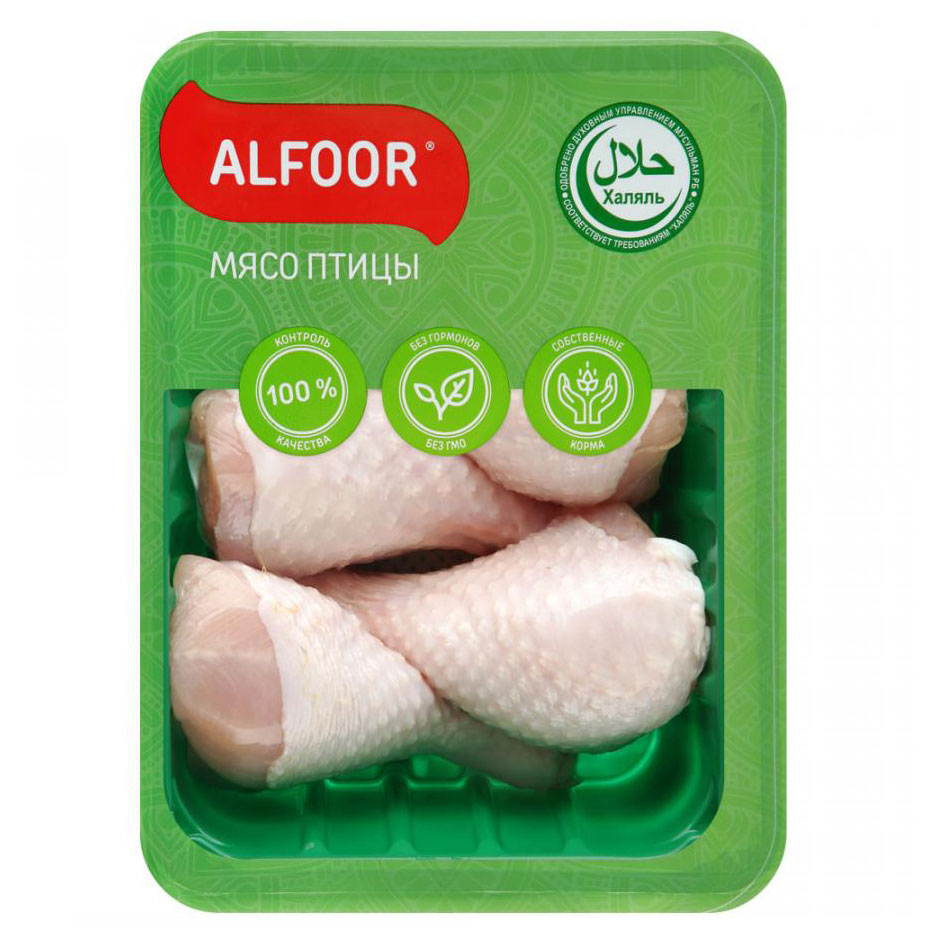 

Голень цыпленка-бройлера Петруха Alfoor охлажденная, 750 г