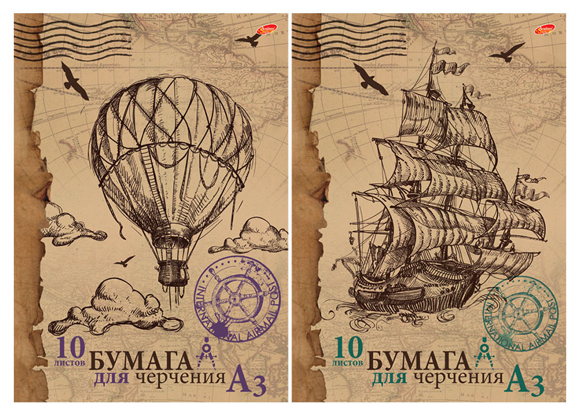 

Бумага для черчения А3 Academy Style, 10 л