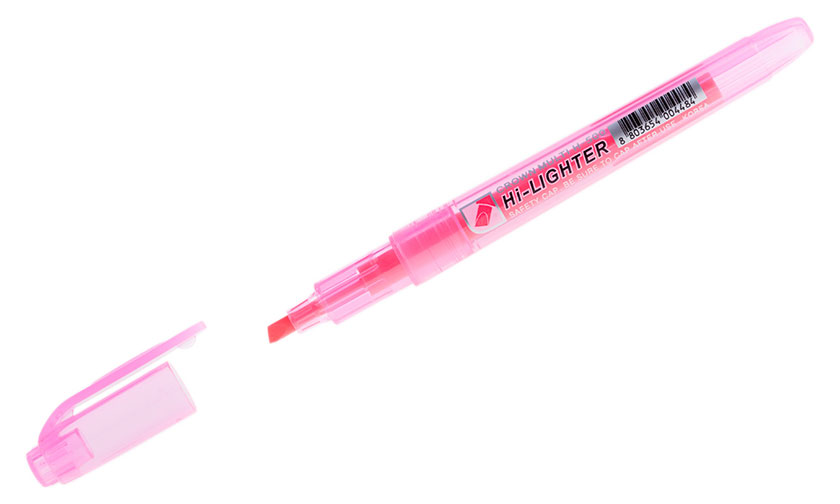 Изображение товара Текстовыделитель Crown Multi Hi-Lighter розовый, 1-4 мм
