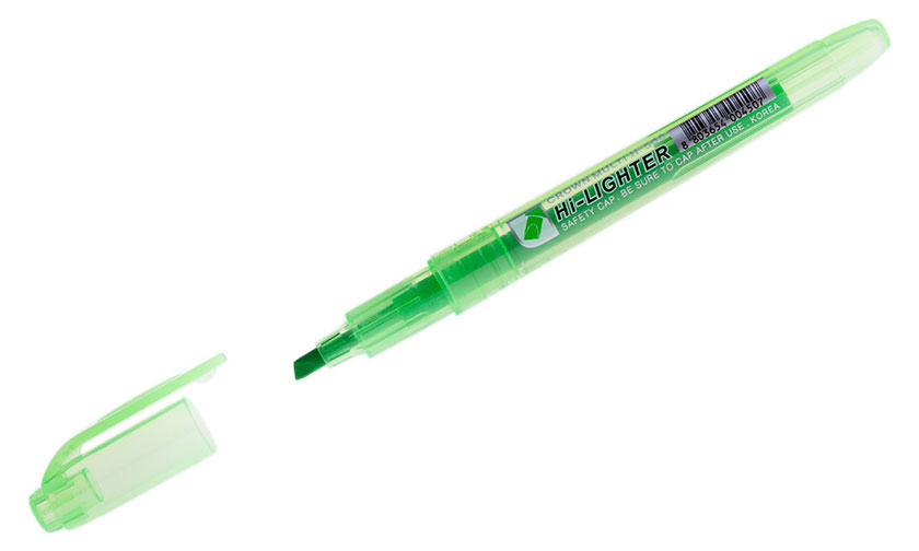 

Текстовыделитель Crown Multi Hi-Lighter зеленый, 1-4 мм