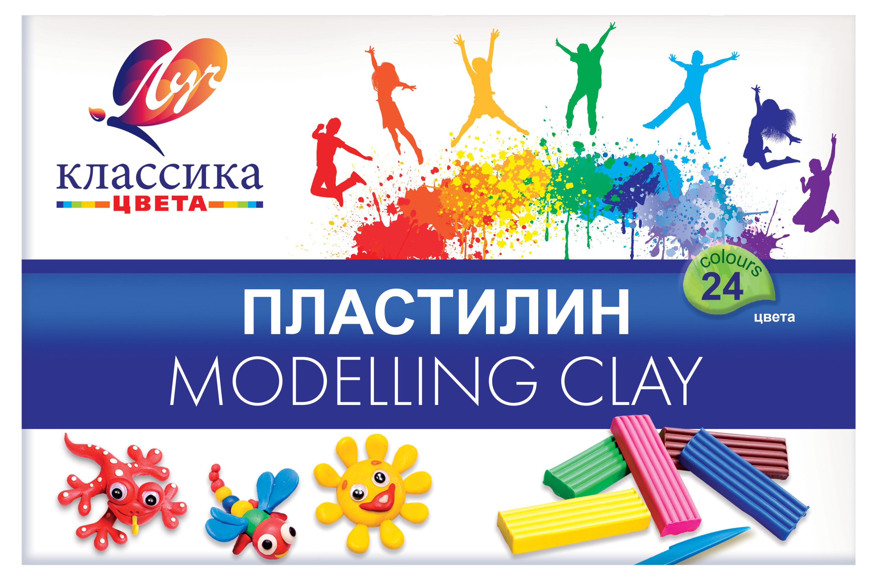 

Пластилин Луч Классика, 24 цвета