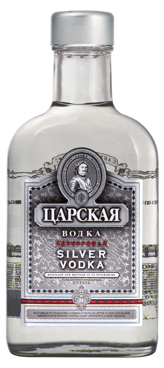 

Водка Царская Серебряная Россия, 0,25 л