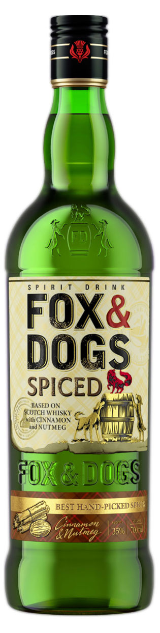 

Виски Fox and Dogs Спайсд Россия, 0,7 л