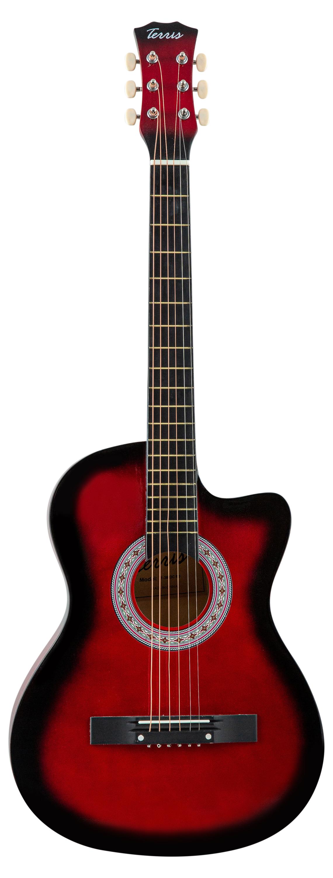 

Гитара акустическая Terris TF-3802С RD