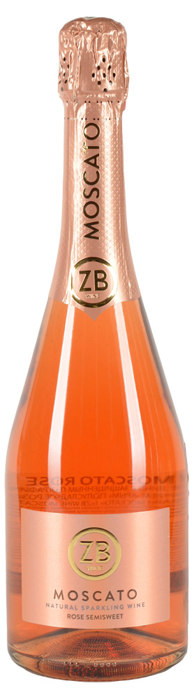 

Игристое вино ZB Wine Moscato розовое полусладкое Россия, 0,75 л