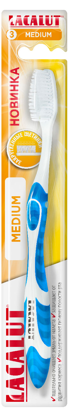 

Зубная щетка Lacalut Medium , 1 шт