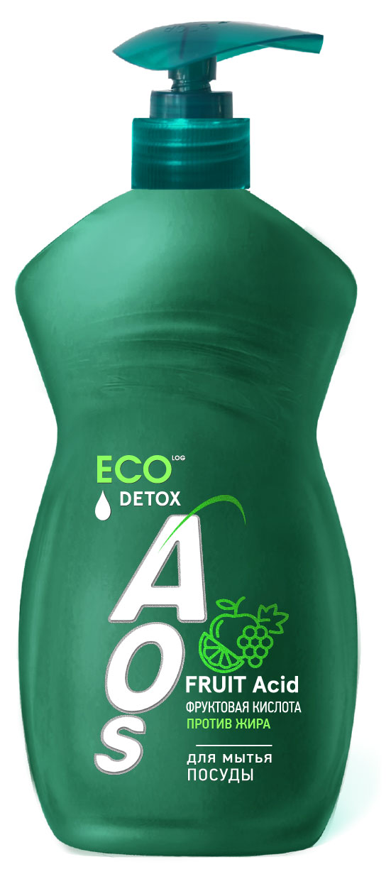 

Средство для мытья посуды Aos ЭКО Фруктовая кислота, 450 г