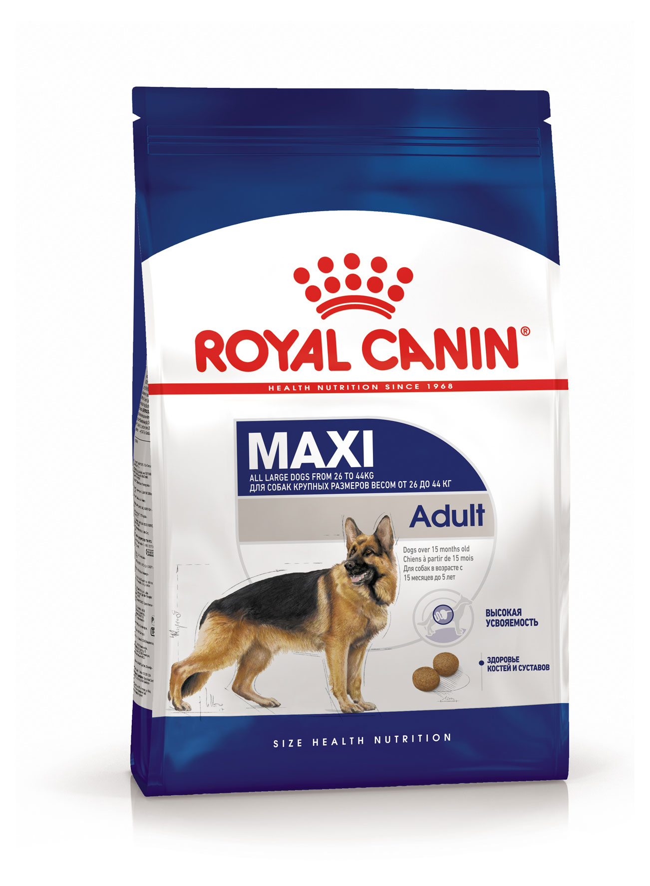

Сухой корм для собак Royal Canin Maxi Adult крупных пород, 15 кг