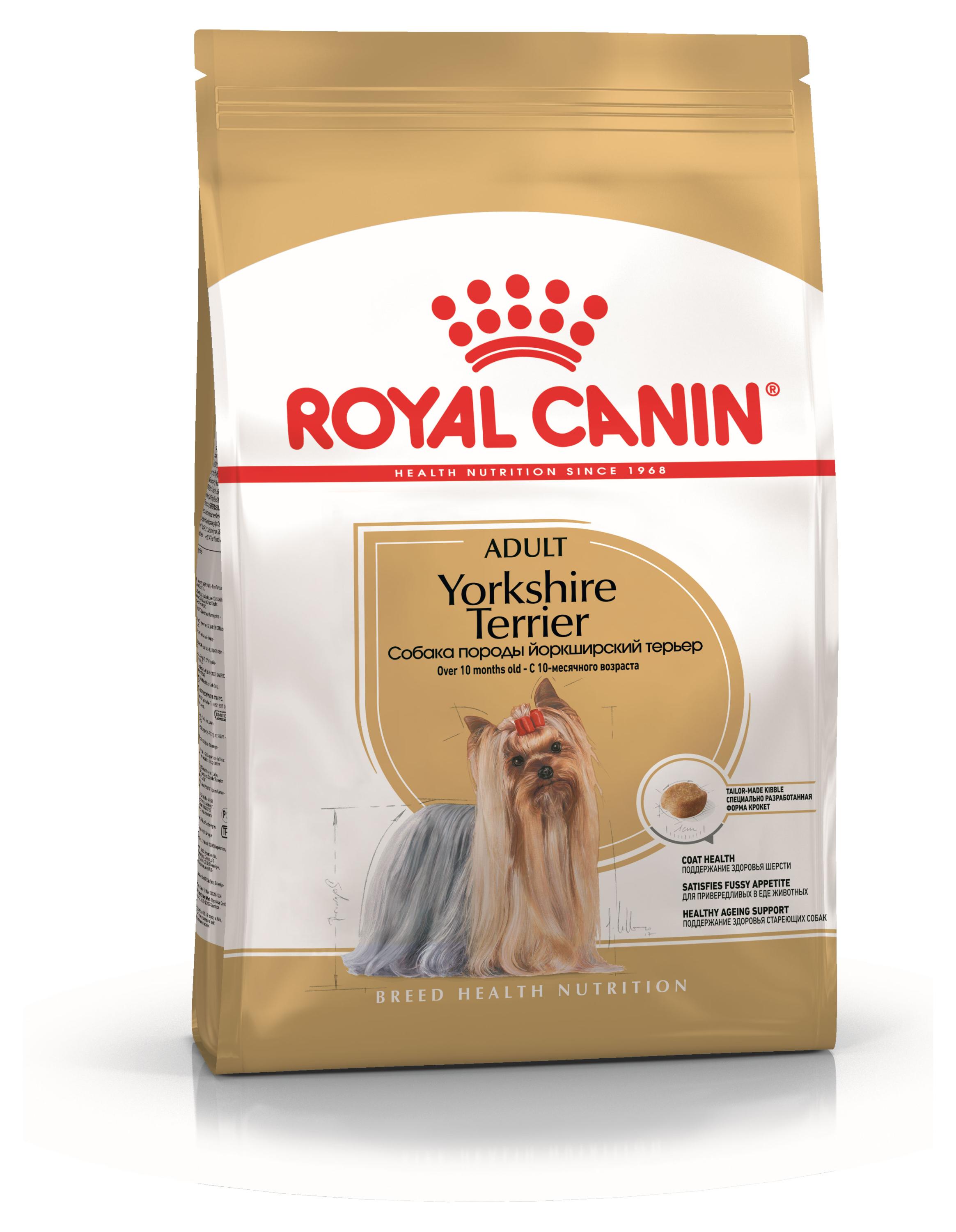 

Корм для собак Royal Canin Yorkshire Terrier Adult для йоркширских терьеров, 3 кг