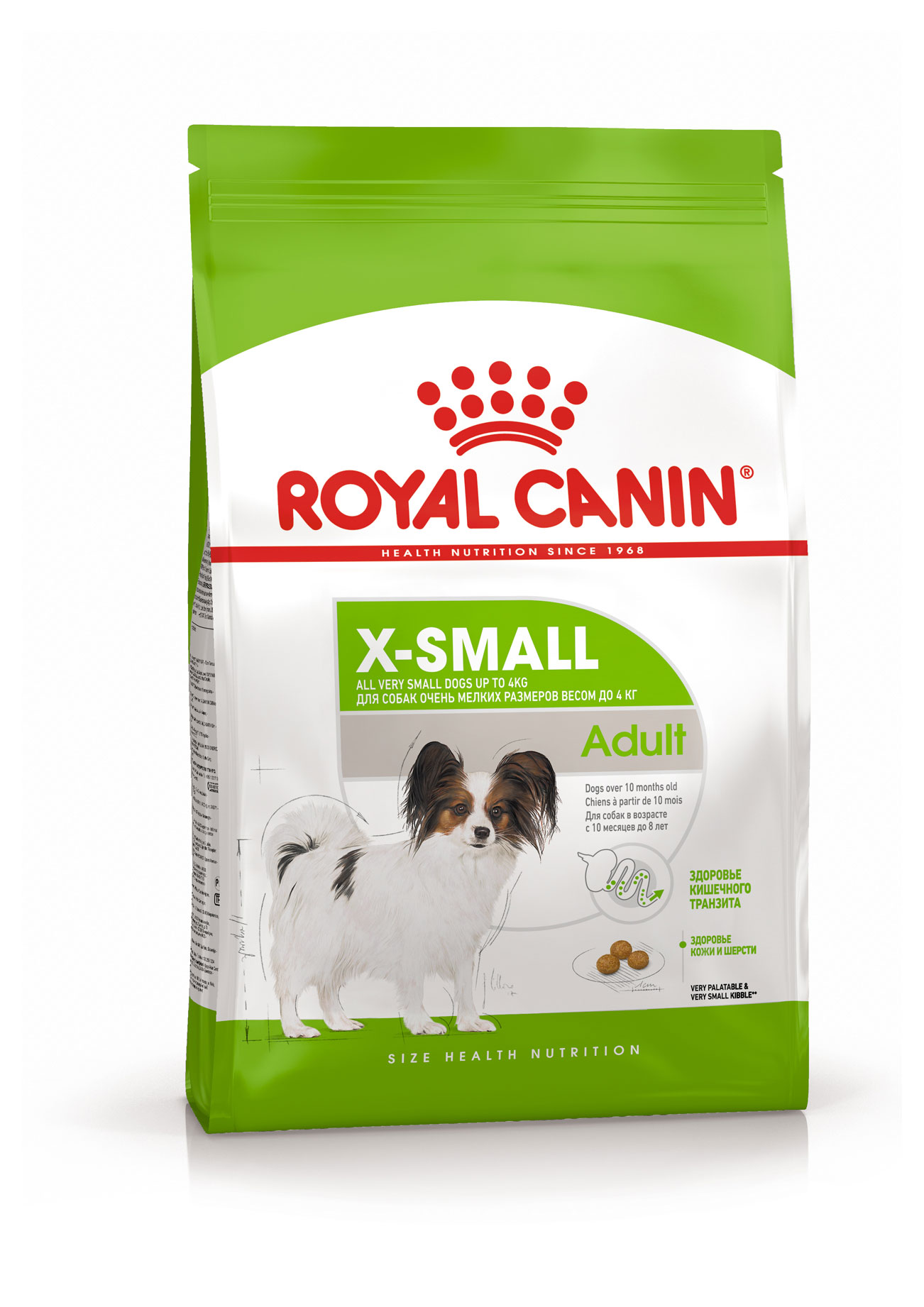 

Сухой корм для собак мелких пород Royal Canin Х -Small adult, 1,5 кг