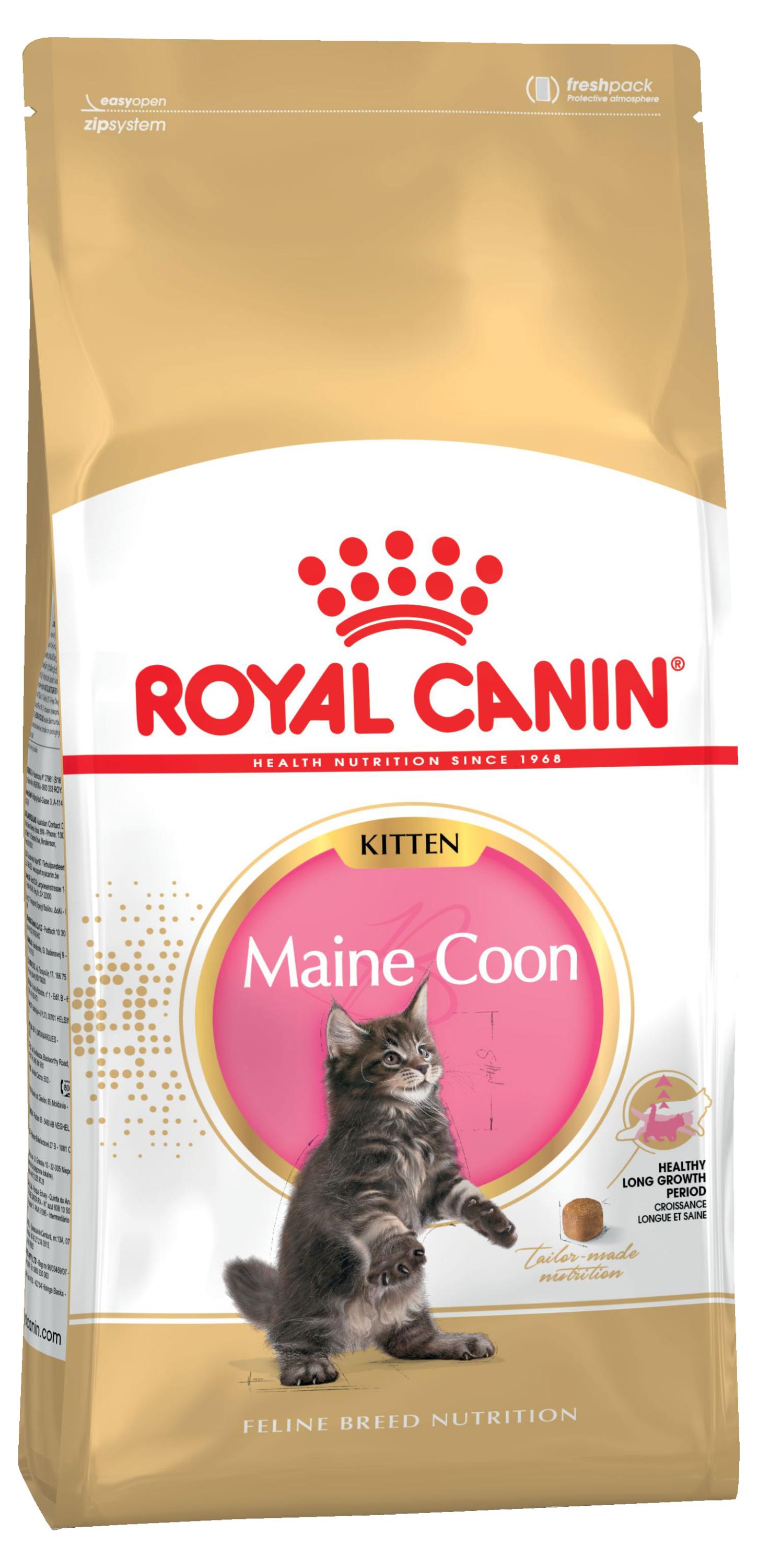 

Сухой корм для котят Royal Canin Maine Coon Kitten для породы мейн-кун, 400 г