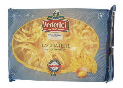 

Макаронные изделия Federici Tagliatelle 203 гнезда, 200 г