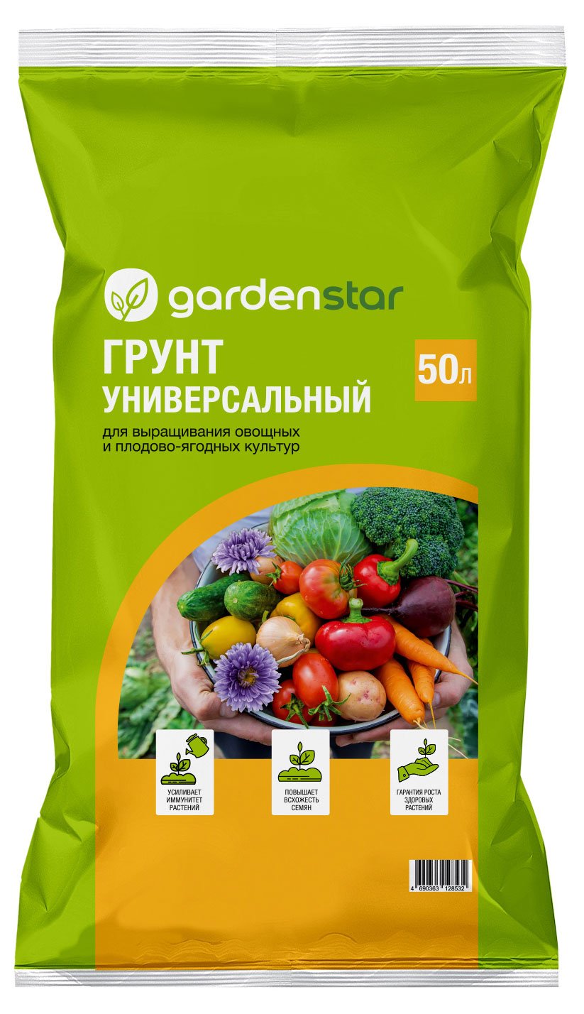 

Грунт универсальный Garden Star, 50 л