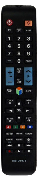 

Пульт для телевизоров Samsung Huayu RM-D1078+