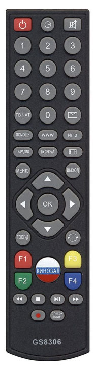 

Пульт для ресиверов Триколор Huayu GS-8306
