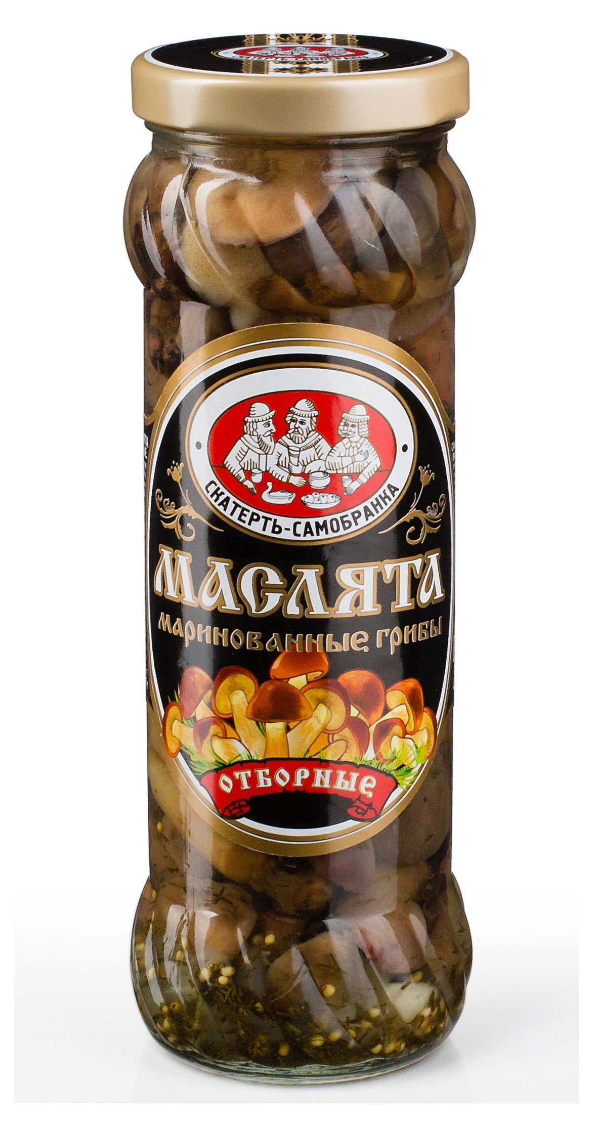 

Маслята Скатерть-Самобранка маринованные, 370 мл
