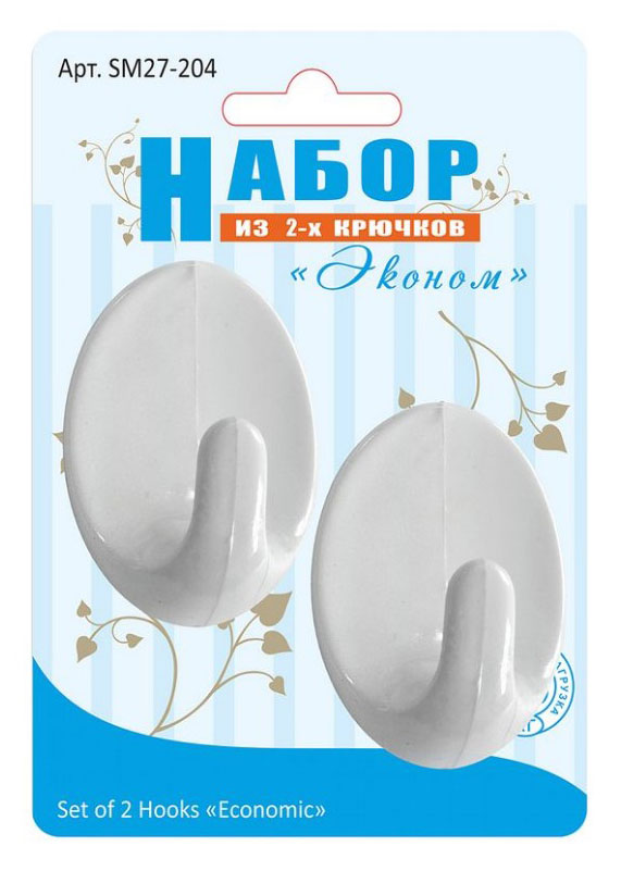 

Набор крючков Мультидом овальный, 2 шт