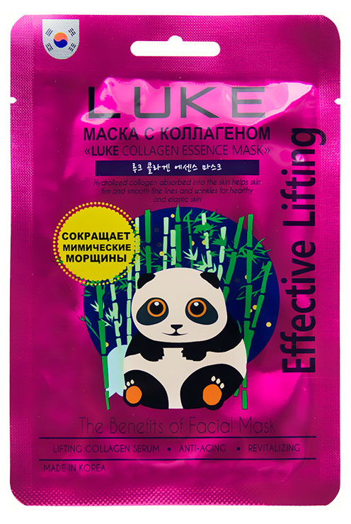 

Маска с коллагеном "LUKE Collagen Essence Mask"