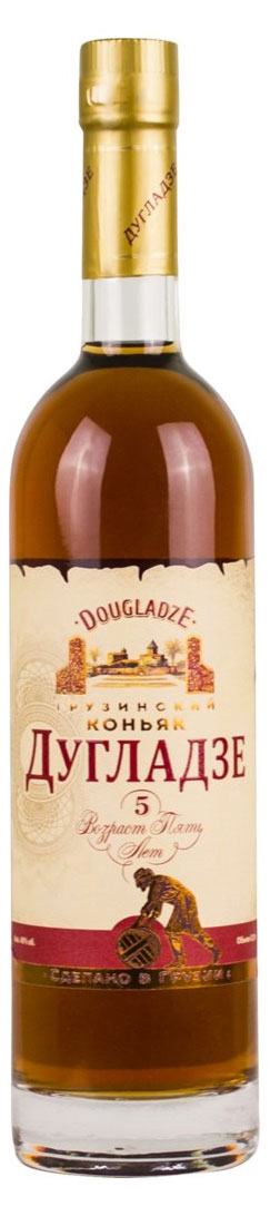 

Коньяк Dugladze Дугладзе пятилетний Грузия, 0,5 л