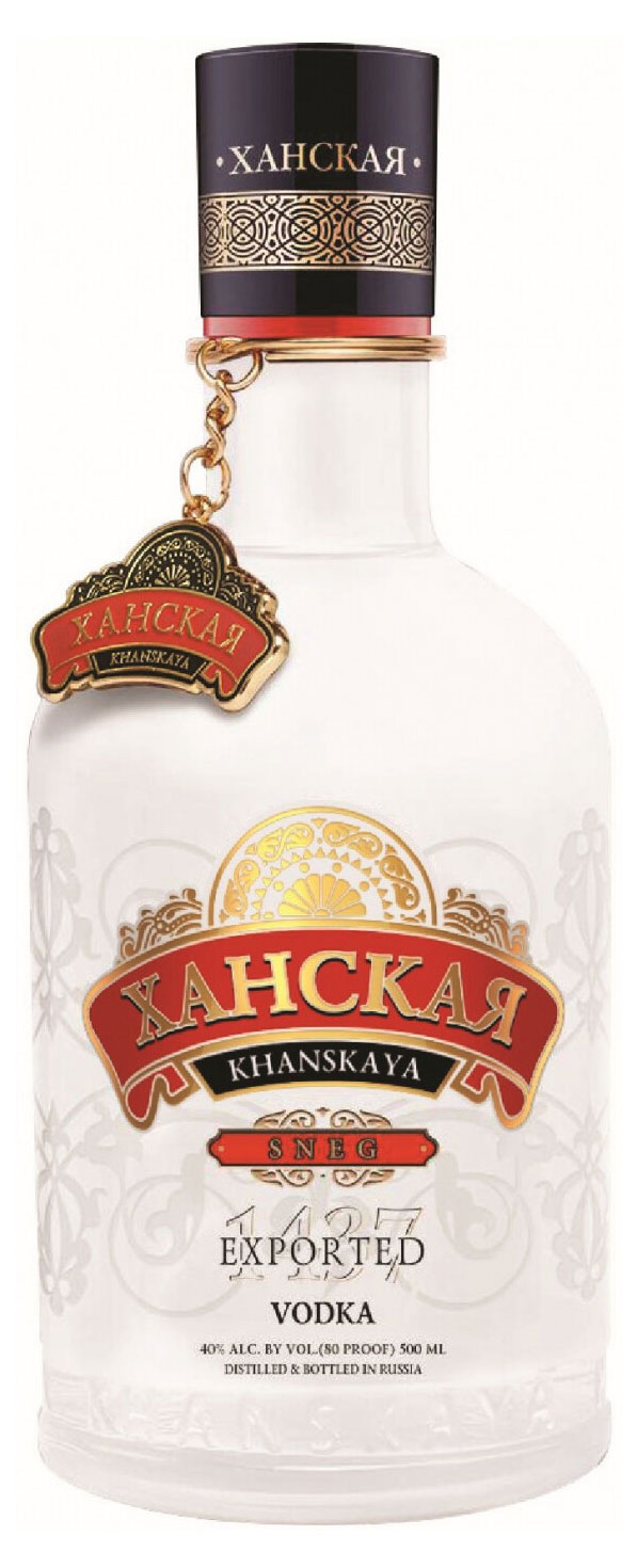 

Водка Ханская Sneg Edition Россия, 0,5 л