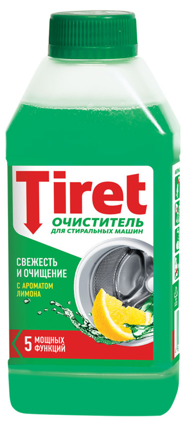 

Очиститель для стиральных машин Тiret лимон, 250 мл