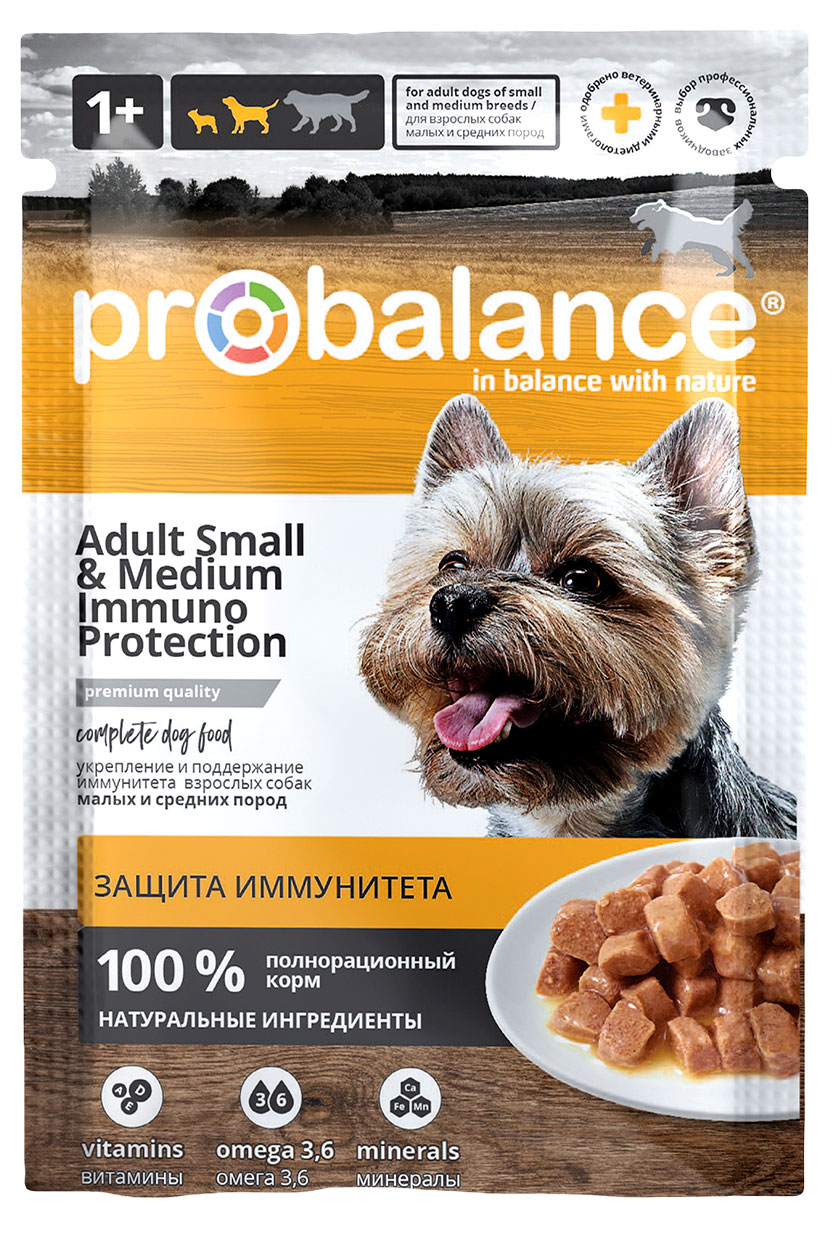 

Корм для собак Probalance Immuno Protection иммунитет курица, 85 г