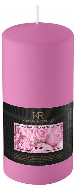 

Свеча ароматическая Kukina Raffinata Пион, 8 см