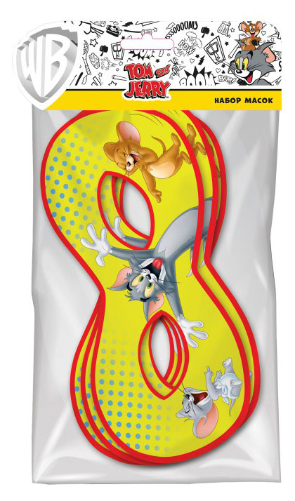 

Набор масок ND Play Tom&Jerry, 6 шт