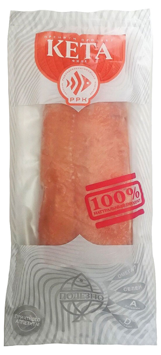 

Кета замороженная РРК филе-кусок на коже, 500 г