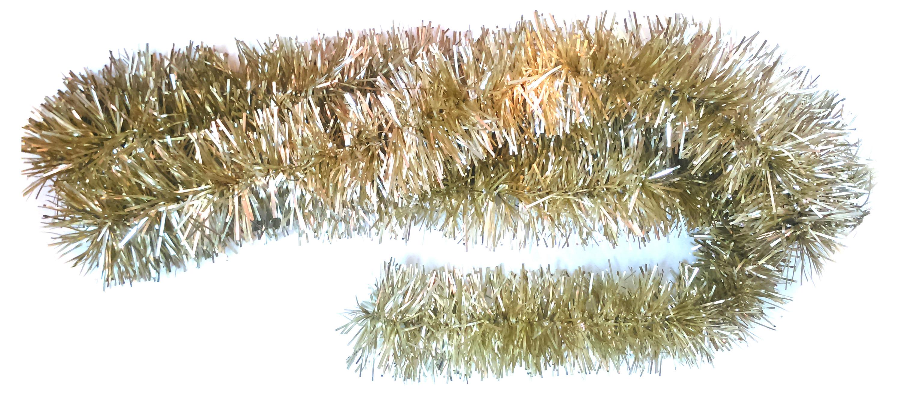 Изображение товара Мишура Зимняя сказка бронзовая Ø7 см 2 метра новогодний декор