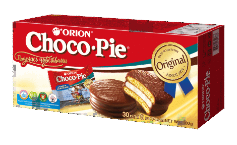 

Пирожное Orion Choco-Pie Original в шоколадной глазури, 180 г