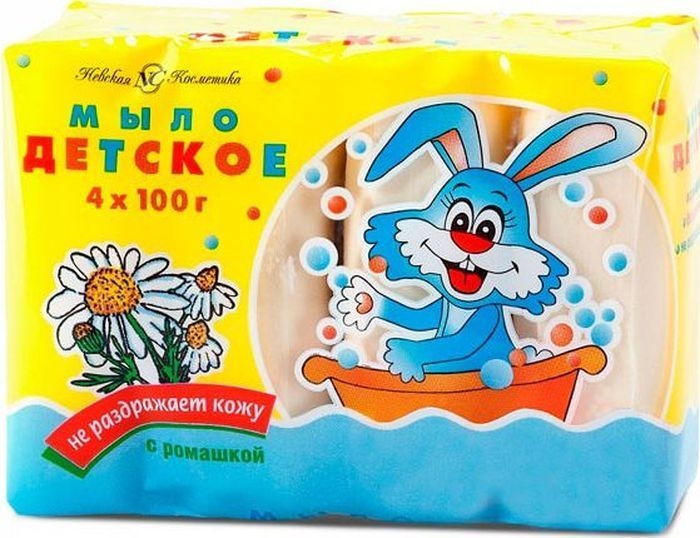 

Мыло детское Невская косметика, 4х100 г