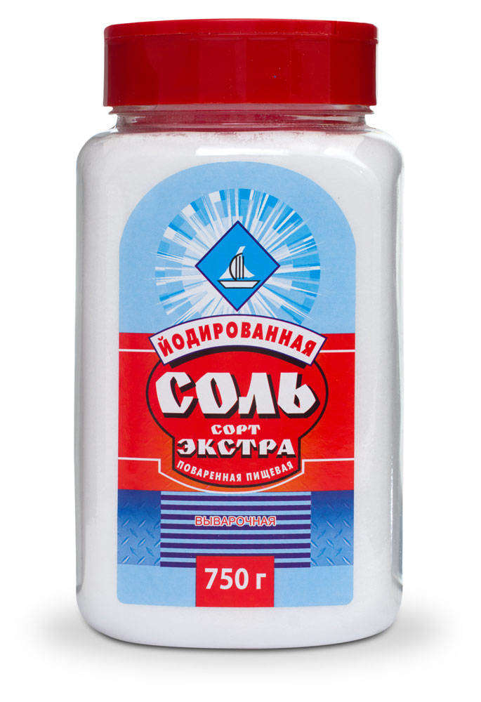 

Соль пищевая ТДС йодированная, 750 г
