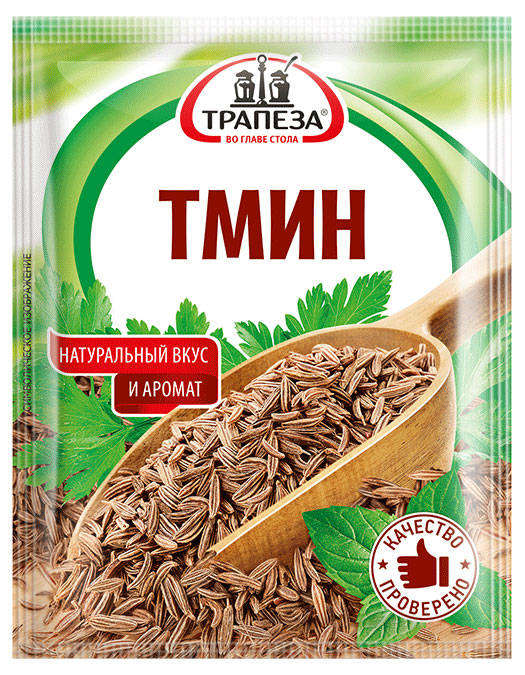 

Тмин Трапеза зерно, 15 г