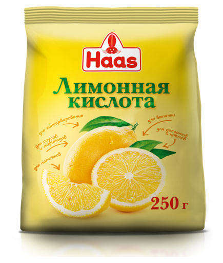 

Лимонная кислота Haas, 250 г