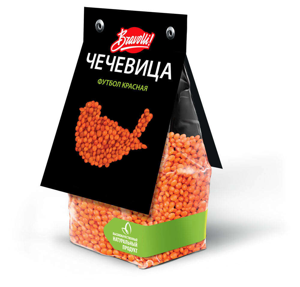 

Чечевица красная Bravolli!, 350 г