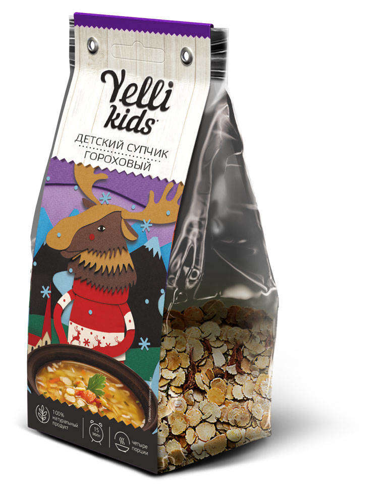 

Основа для супа Yelli Kids детский гороховый, 100 г