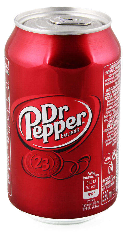 Изображение товара Напиток сильногазированный Dr Pepper, 330 мл