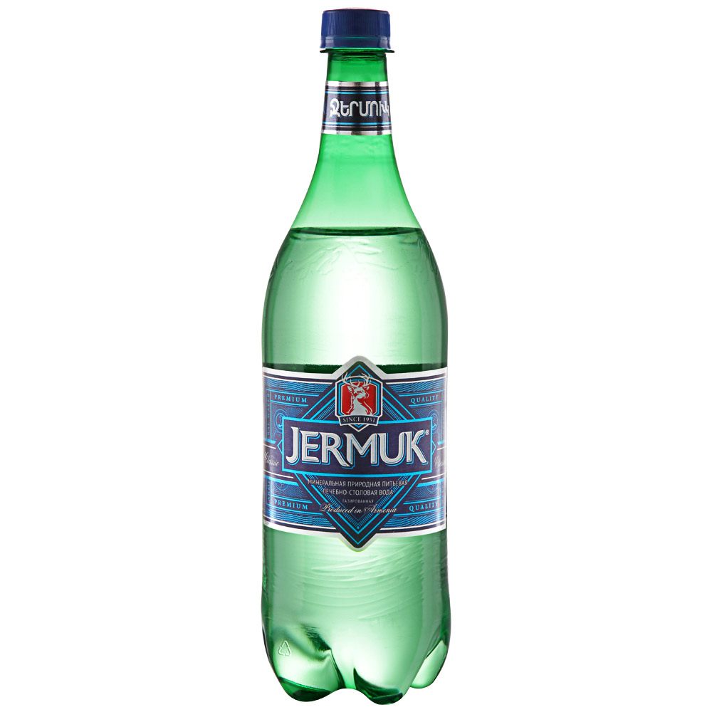 

Вода минеральная Джермук с газом, 1 л