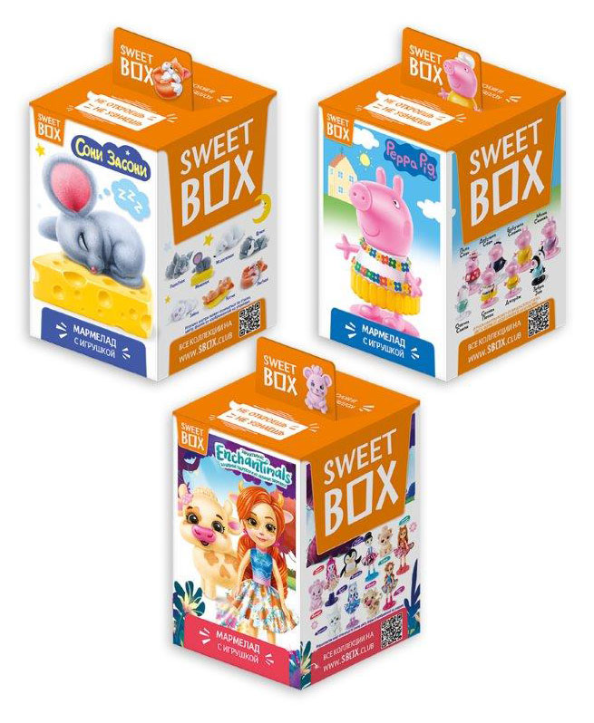 

Мармелад SWEET BOX с игрушкой, 10 г
