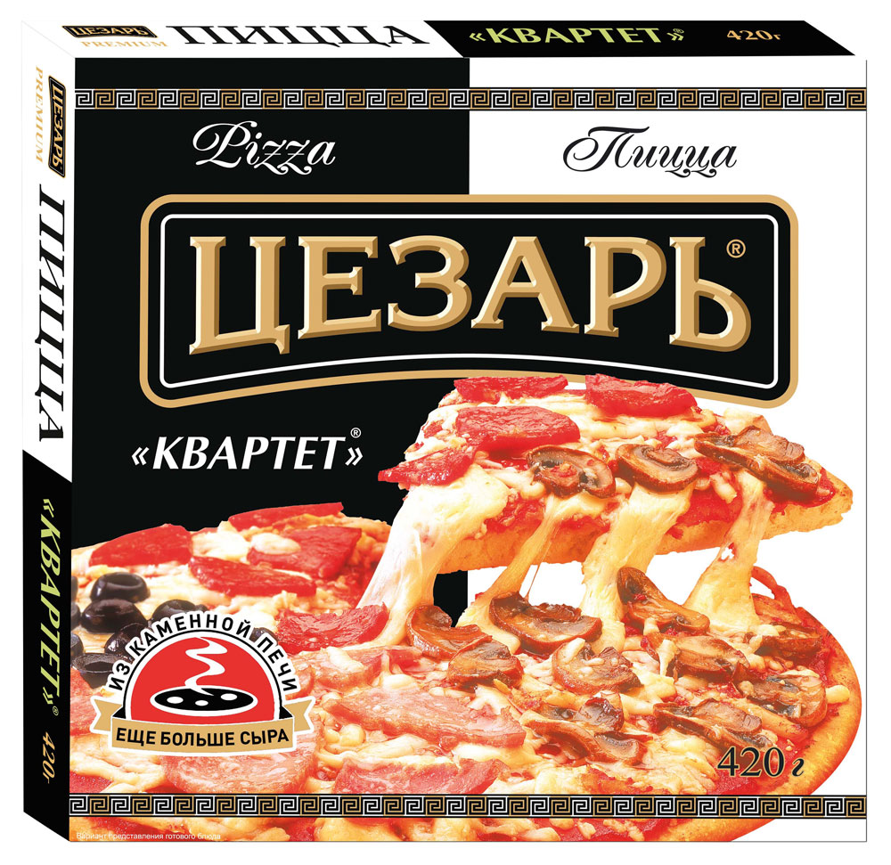 

Пицца Цезарь квартет, 420 г