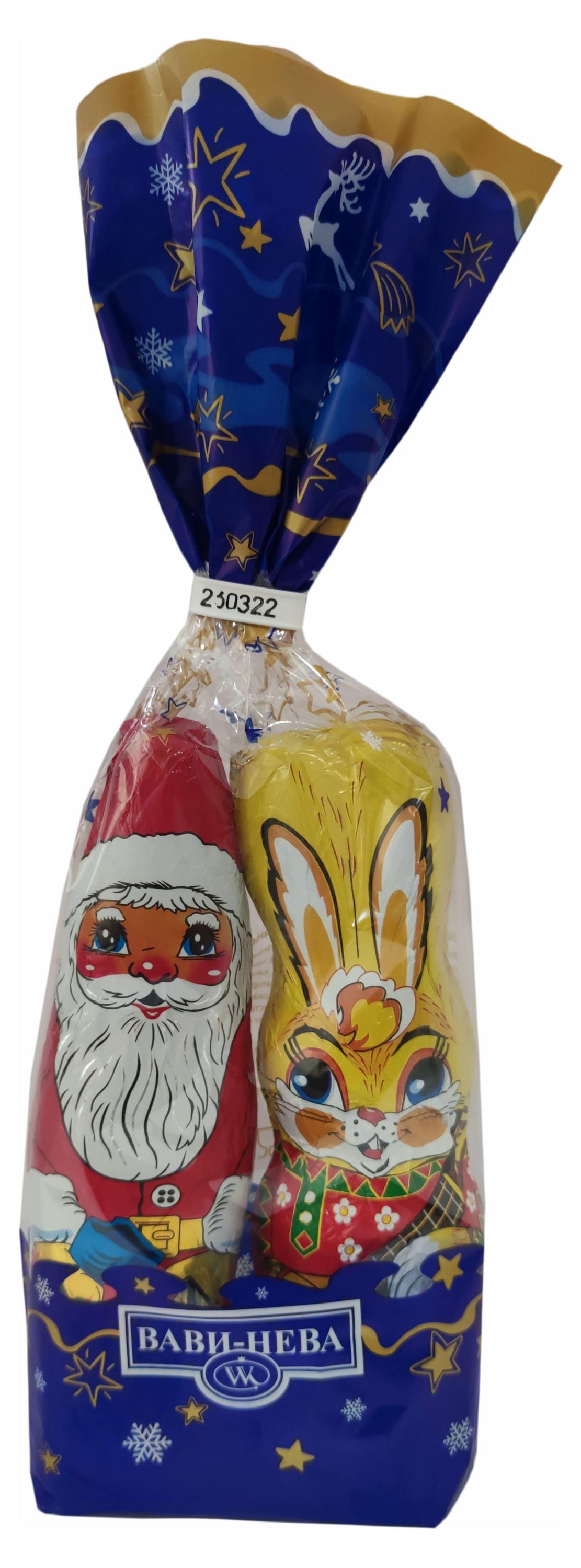 

Новогодний набор Вави Нева из молочного шоколада, 130 г